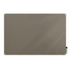 Ghent HMYRN34SK Harmony Glass Whiteboard with Radius Corners, 3 x 4 ft. - Smoke