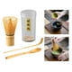 thumbnail image 4 of batidor de matcha,Juego de té japonés Matcha Cucharadas de batidor Matcha,Juego de inicio de Matcha tradicional Chasen Chashaku,Kit de ceremonia Matcha hecho a mano para el té, 4 of 9