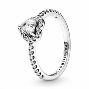 PANDORA Elevated Heart Ring