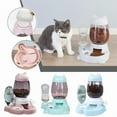 thumbnail image 3 of Cat bowl automatic feeder Automatic Dog Feeder Dog Cat Food Bowl With Water Fountain Large Capacity Pet Food Storage Dispenser ﻿, 3 of 10