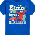 thumbnail image 3 of Sesame Street - Elmo Loves B Days - Toddler and Youth Short Sleeve Graphic T-Shirt, 3 of 5