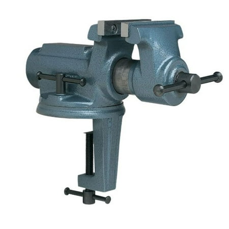 UPC: 0019907632474 | Wilton Tools CBV-100 Super Junior 4 inch Vise with Clamp on Swivel Base