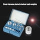 thumbnail image 2 of 17pcs Chrome Plating Jewelry Scale 10mg-100g Accurate Grams Calibration Weights, 2 of 5