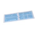 thumbnail image 4 of Korean Keycaps 132 Keys OEM Replacement for 61 62 64 68 72 75 84 87 88 98 100 104 108 Mechanical Keyboard Blue, 4 of 4