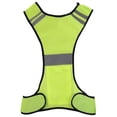 thumbnail image 3 of Fiudx Chaleco Reflectante Led para Correr, Amarillo Fluorescente de Alta Visibilidad, Tejido de Malla Transpirable, Equipo de Seguridad para Trabajo Nocturno, Apto para Correr y Andar En Bicicleta, T, 3 of 6