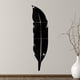 thumbnail image 4 of de decoración de pared con espejo acrílico 3D, calcomanías de material cuero DIY arte autoadhesivo murales para decoraciones para sala de Negro 30x120cm Macarena Espejos Vinilos Decorativos, 4 of 7