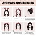 thumbnail image 3 of Rizadores de Cabello Sin Calor 10 Piezas, Gorro para Dormir, Kit de Ondas Sin Calor Con Pinzas para el Cabello y Coletero,funda de almohada, Antifaz para Dormir, Peine y 2 Diademas de Sat&eacute;n, 3 of 6