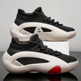 thumbnail image 2 of Men's Thick-soled High-top Domineering Running Shoes Fashion Dad Shoes,  Outdoor Breathable, 2 of 9