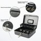 thumbnail image 2 of Caja de seguridad con cerradura YONGSHENG organizador de ahorro de DINERO 11.81 lx 9.45wx 3.54h pulgadas negro XL grande, 2 of 5
