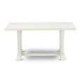 thumbnail image 3 of VT026 - Dining Table with Linen White Top and Wirebrushed Linen White Leg, 3 of 9