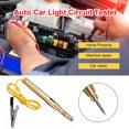 thumbnail image 1 of Voltaje de la lámpara Sistema de luz Sonda de prueba Auto Car Light Circuit Tester Pen Gold, 1 of 4