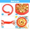 thumbnail image 2 of 2 Pcs Adjustable Silicone Pie Crust Shield, Pie Crust Protector Baking Pie Ring Kitchen Tool Fits 8 inch -12 Inch Pie Plate Dish, 2 of 6