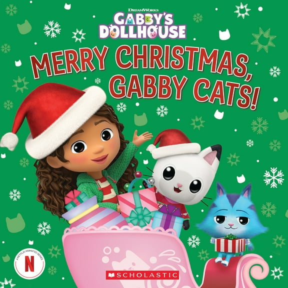 Pre-Owned Merry Christmas, Gabby Cats! (Gabby's Dollhouse Hardcover Storybook) (Hardcover) 1339012529 9781339012520