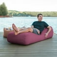 thumbnail image 3 of Jaxx Bean Bags Jaxx Arlo Outdoor Bean Bag Lounge with Pillow Iris, 3 of 4