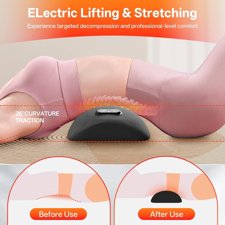 Smoothspine Triple Fusion Massager,With Heat, Vibration & Traction,Sciatica  Pain Relief Devices,Sciatica Pain Relief Pillow,Sciatica Pain Relief Massage  Tool,For Home, Office Chair, Bed, Sofa - Walmart.com