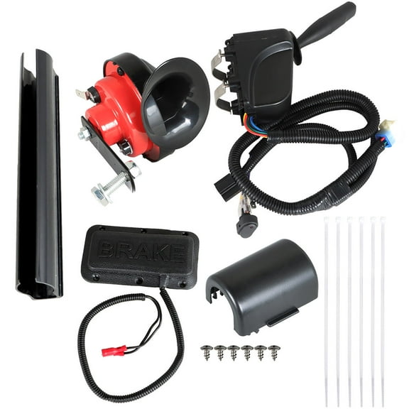 Genrics 12V for Golf Cart LED Light Turn Signal Kit with Horn Brake Hazard Light Switch