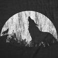 thumbnail image 2 of Womens Funny T Shirts Moon Wolves Novelty Graphic Tee for Ladies Womens Graphic Tees, 2 of 9