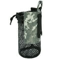 thumbnail image 2 of BASSDASH Water Bottle Pouch with Molle Straps Belt Clip Carabiner Foldable Mesh Holder Bag for Travel Fishing Hunting Hiking Outdoor Activities, 2 of 7