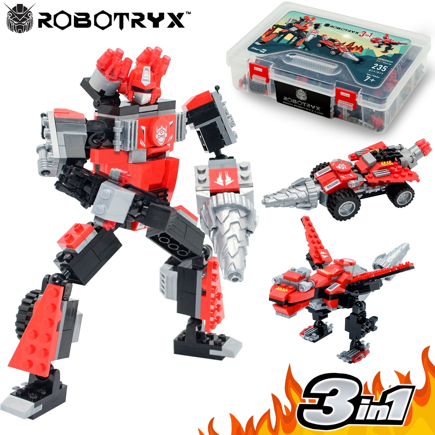 robot stem toy 3 in 1