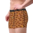 thumbnail image 2 of Yiaed Dachshund And Ball Print Men's Soft Cotton Boxer Shorts Breathable Boxers Underwear Moisture-Wicking Underwear Stretch Boxer Briefs for Man-Medium, 2 of 5