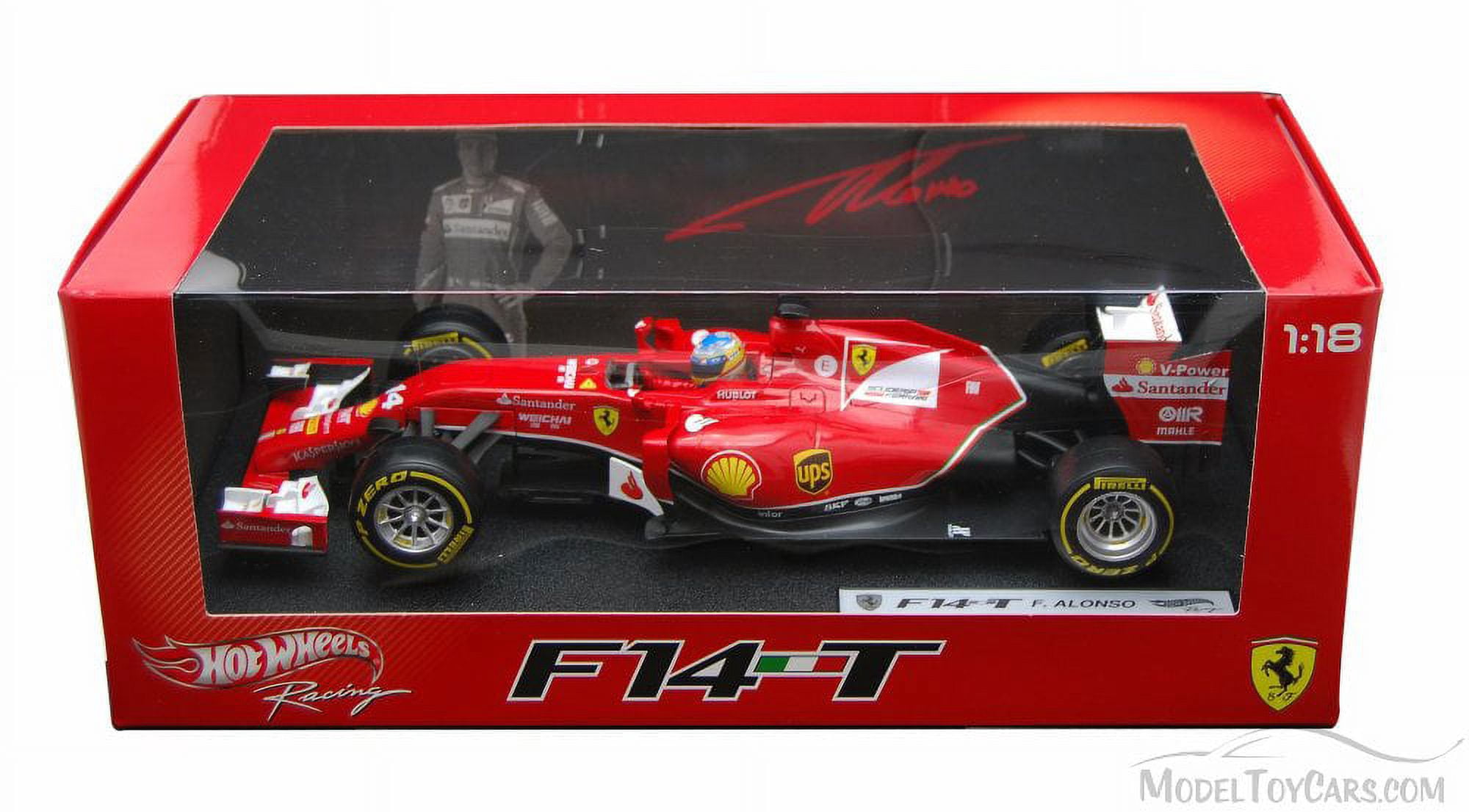 2014 Ferrari F1 F14 T Formula 1 F2014 Fernando Alonso 1/18 Diecast