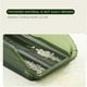thumbnail image 5 of Organizador de nevera de huevos Dispensador automático de 2 niveles de plástico transparente para guardar en el frigorífico, 5 of 8