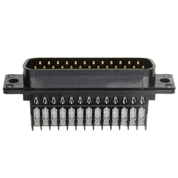 745211-7 25 Position D-Sub Plug, Male Pins Connector
