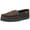 Brown, variant on Wide Mens Slippers Steve Moccasin House Shoes Memory Foam Insole Corduroy Slip-On Terry Lining Indoor Outdoor Non-Slip Rubber Outsole