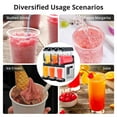 thumbnail image 3 of Commercial Slushy Machine,860W 12L Three Tank Frozen Drink Margarita Machine Smoothie for Snow Melts,Cocktails,Homes,Coffee Shop,Restaurants Black, 3 of 9