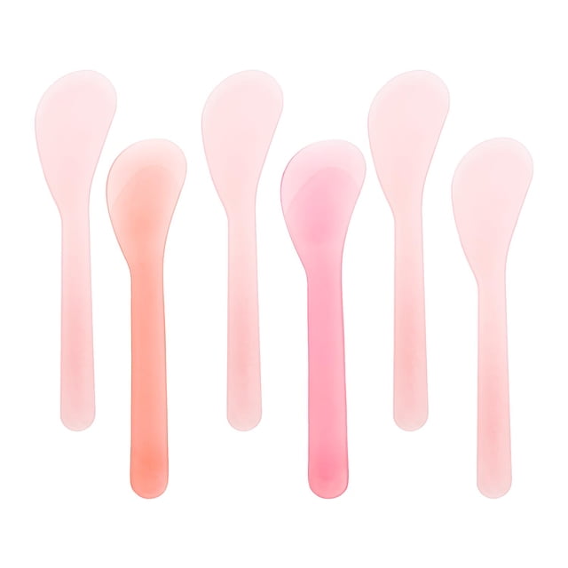 Cuchara de belleza de plástico ONLYKXY para crema facial, 13 cm (6)
