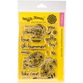 thumbnail image 2 of Waffle Flower Crafts Clear Stamps 4"X6"-Flora Cat, 2 of 2