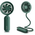 thumbnail image 1 of 1Pcs Mini Handheld Fan, Portable Stroller Fan, Usb Rechargeable Battery Powered Personal Hand Fan - Green, 1 of 1