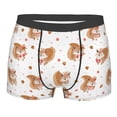 thumbnail image 5 of Uemuo Squirrel Giving A Gift Pattern Men's Boxer Briefs,Trunk Anti-Chafing,Comfortable, Durable, and Stylish Underwear-XX-Large, 5 of 9