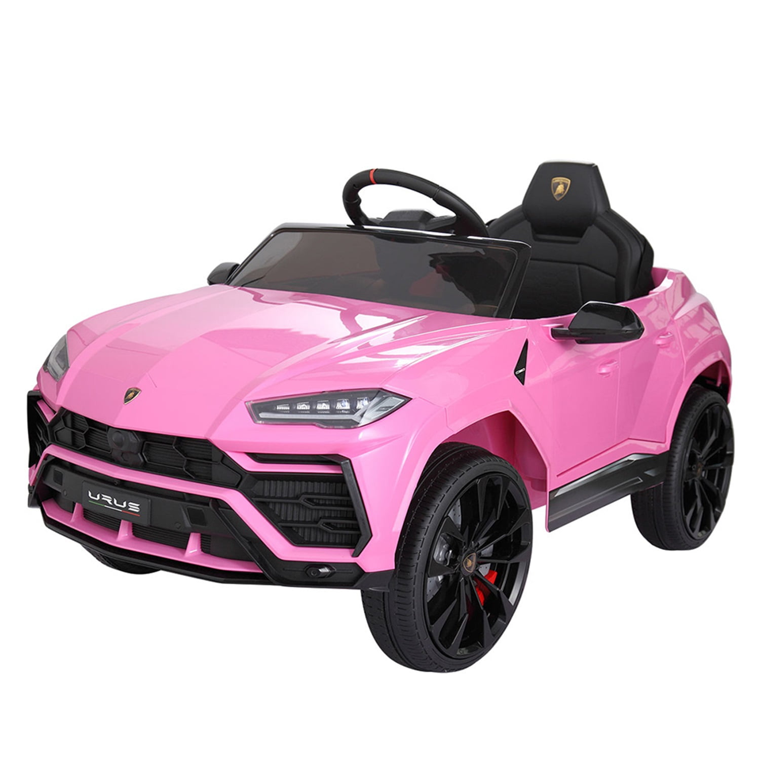 CIPACHO Licensed Lamborghini Urus Ride On Car 12V Kids Electric Vehicle Toy w/Parent Remote Control, Horn, Spring Suspension, Pink CIPACHO Licensed Lamborghini Urus Ride On Car 12V Kids Electric Vehicle Toy w/Parent Remote Control, Horn, Spring Suspension, Pink
