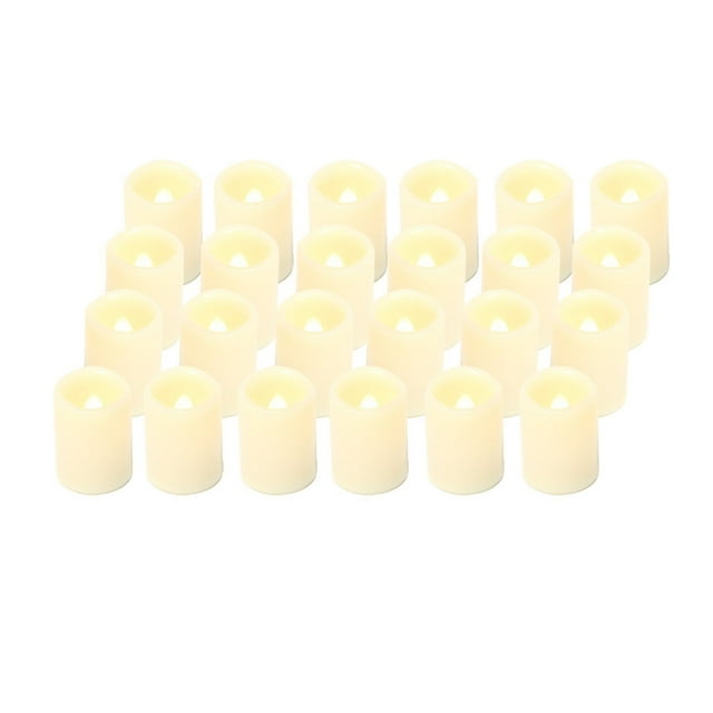 Candle Choice 24 Pc Realistic Flickering Indoor/Outdoor Flameless