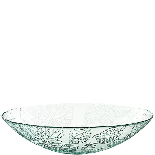 Highland Dunes Northwich 135 3 Oz Leaf Recycled Glass Decorative