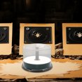 thumbnail image 4 of SHISUYAN Cd Storage Box Column Storage Bucket Clear Plastic Cd Container Disc Holder With Lid, 4 of 8