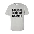 thumbnail image 2 of Obsessive Rottweiler Disorder Shirt, Dog Lover Tee, Funny Animal T-Shirt, Gift for Rottweiler Owners, Cute Graphic Tee, 2 of 7