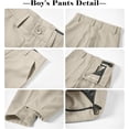 thumbnail image 4 of Lycody Boys' Suits 3-Piece Formal Slim Fit Suit Set for Boys Wedding Ring Bearer Outfit with Blazer and Pants, 4 of 5