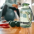 thumbnail image 6 of Water Bottle, Liter Large Capacity, High Temperature Resistant Plastic, with Carrying Handle, for Sports, Fitness, Gym, Hiking, Outdoor Activities, Ihhxbz, 6 of 9