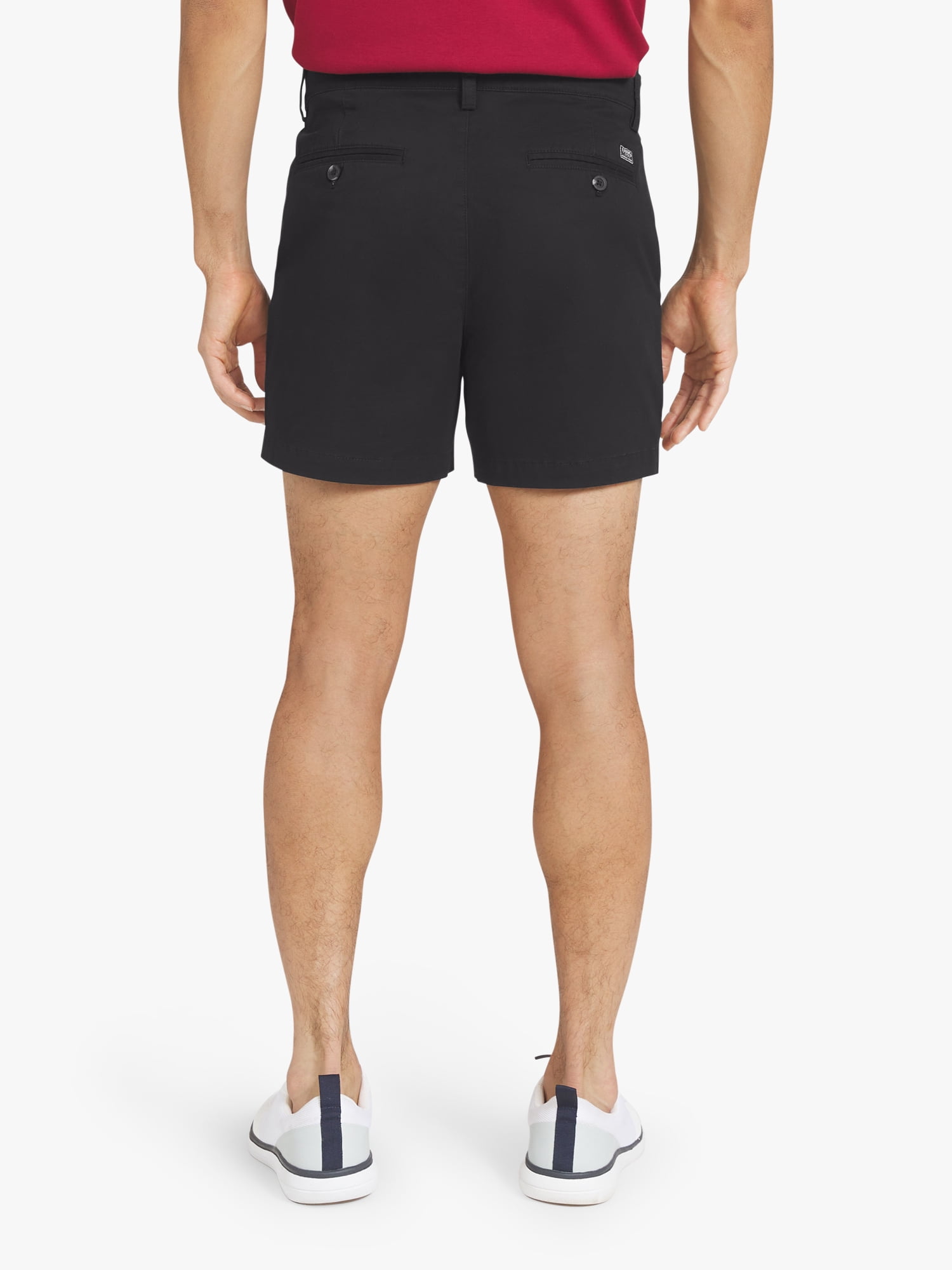 Chaps Men's & Big Men's Flat Front Shorts, Sizes 30-42, 5" Inseam