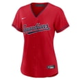 thumbnail image 2 of Women's Nike Red Cleveland Guardians Alternate Replica Team Jersey, 2 of 3