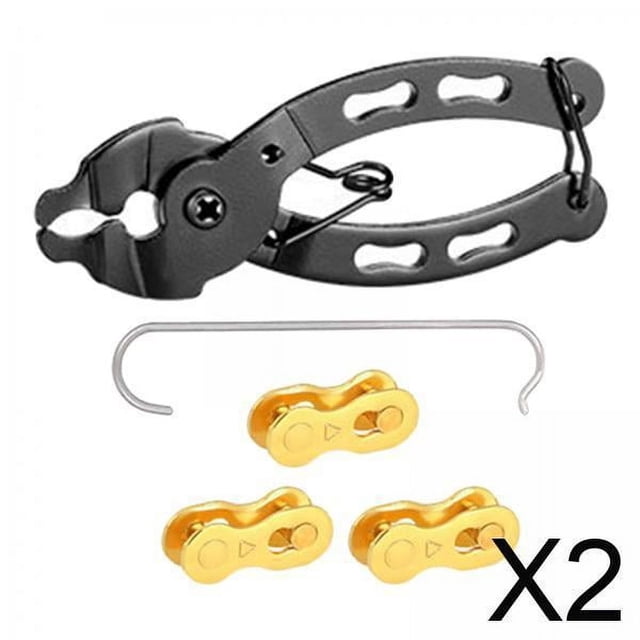 2 Alicates De Eslabón Para Bicicleta, Reparación De Cadena Maestra Para Herramienta Manual, Pieza De Bicicleta De Montaña, 6, 7, 8 Velocidades
