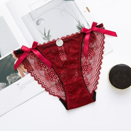 

Oalirro Sexy Underwear for Women Women Sexy Lace Underwear Lingerie Thongs Panties Ladies Hollow Out Underwear Underpants Discount Deals Savings Clearance Under 10
