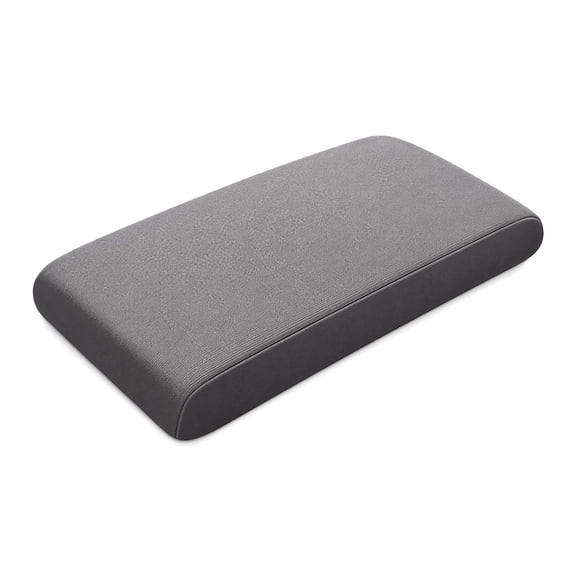 Car Center Console Pad, Comfortable Memory Foam Vehicle Armrest Support Cushion, Automotive Arm Rest Seat Box Cover Protective Mat Accessories, Universal for SUV, Sedan, Truck (Gray)