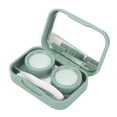 thumbnail image 2 of Estuche para lentes de contacto portátil, estuche para lentes de contacto, estuche para guardar lentes de contacto, color verde, 2 of 14
