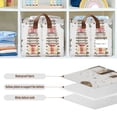 thumbnail image 4 of Yayeee Foldable Storage Basket for Shelves with Handles Waterproof Cloth Bins, Holiday Train, 4 of 7