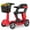 Red, variant on Reywmer SPD-2 Foldable 4 Wheel Mobility Scooter for Adults & Seniors, Heavy Duty, 500W,35 Miles Max Range, Storage Basket, Red