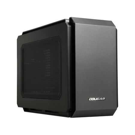 UPC: 0871520008643 | COUGAR QBX Black Steel Mini-ITX Ultra-Compact Pro Gaming Case