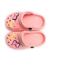 thumbnail image 2 of RDRKR; Unisex Kids' Cartoon Garden Clogs, Pink, Size US 8.5, 2 of 4